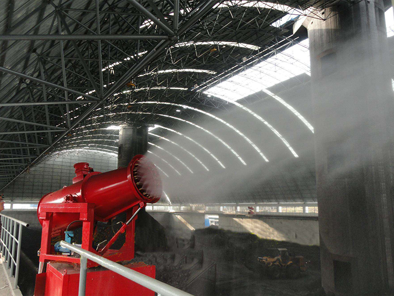 石料厂喷雾除尘系统
