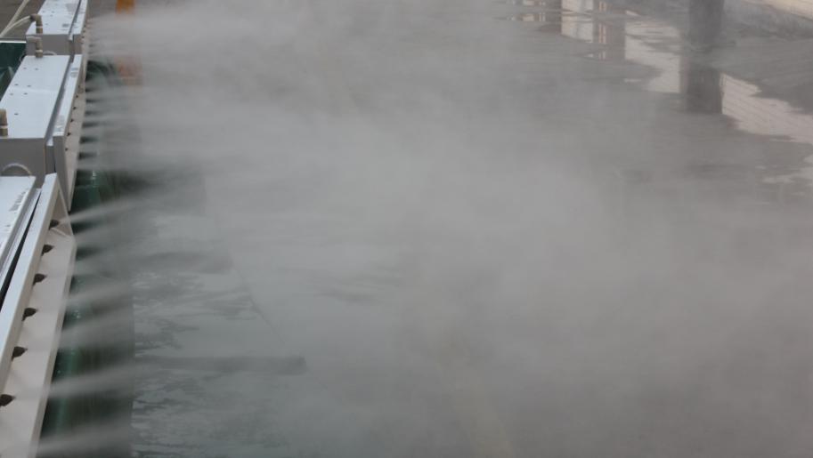 发电厂干雾抑尘的应用